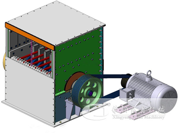 箱式破碎機原理（lǐ）圖